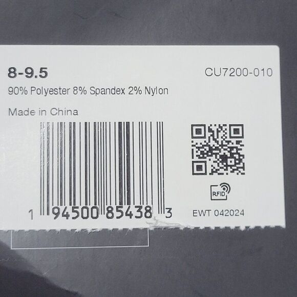 Nike Spark Cushioned Running Crew Socks Women 9.5-11 Men 8-9.5 Reflective 2 Pair - Picture 8 of 10